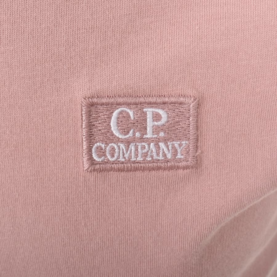 Tシャツ・カットソー C.P. COMPANY Men T-shirt Pink 18CMTS141A005100W 520 Camiseta CP Company Logo Men's 30/1 T-Shirt para hombre Rosa